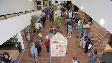 50 years of Biology event in Catcheside court