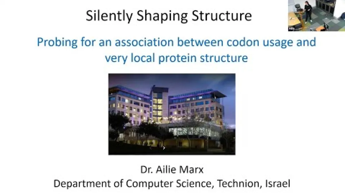 Preview image for the video "Recorded BSB Seminar - Ailie Marx".