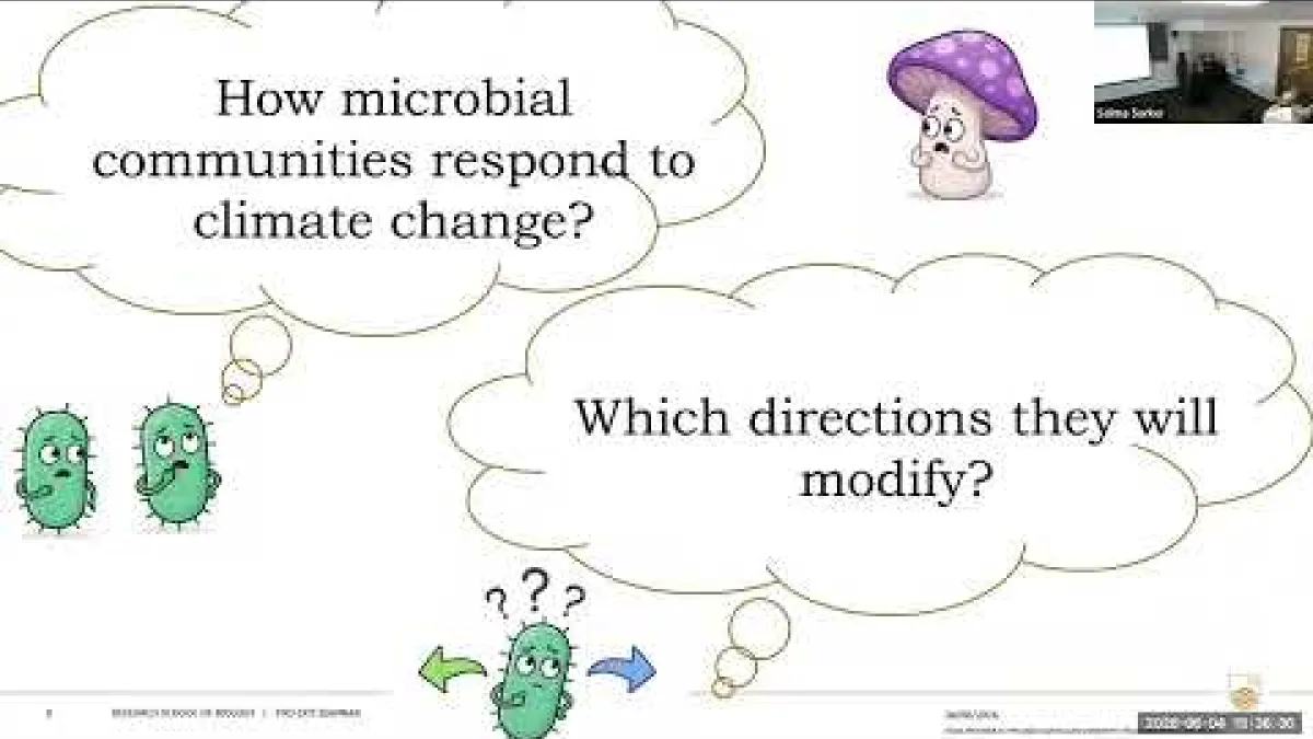 Preview image for the video "Recorded E&amp;E PhD Exit Seminar - Salma Sarker".