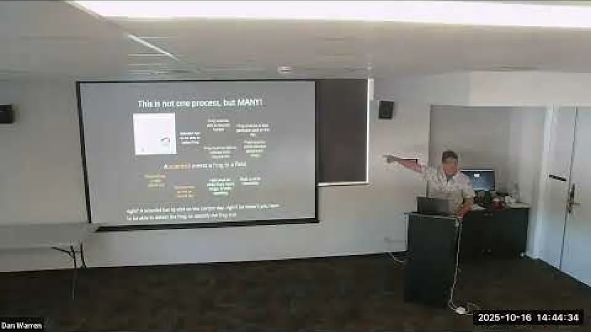 Preview image for the video "Recorded EE Seminar - Dan Warren".