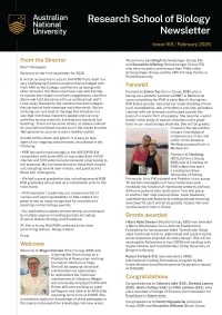 Newsletter screenshot