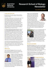 Page 1 of the June Newsletter