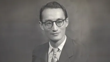 Professor Naora in younger years (1950's)